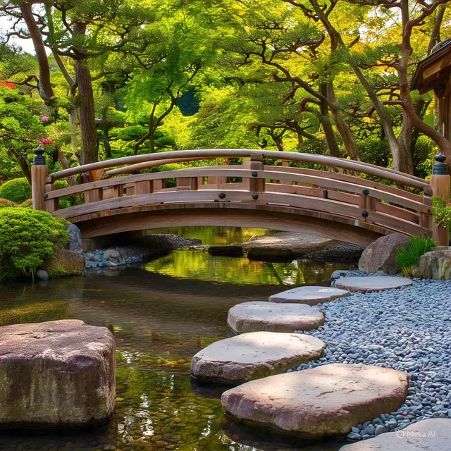 Taman Jepang Pedesaan