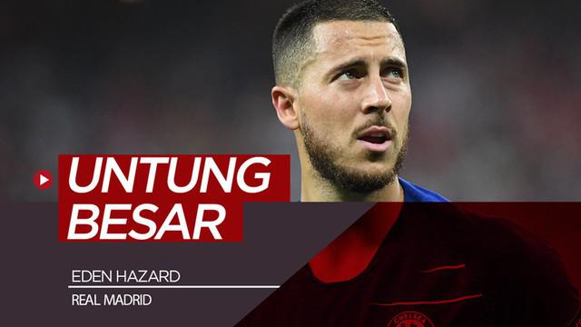 Berita video Real Madrid memiliki keuntungan besar setelah berhasil menggaet Eden Hazard dari Chelsea.