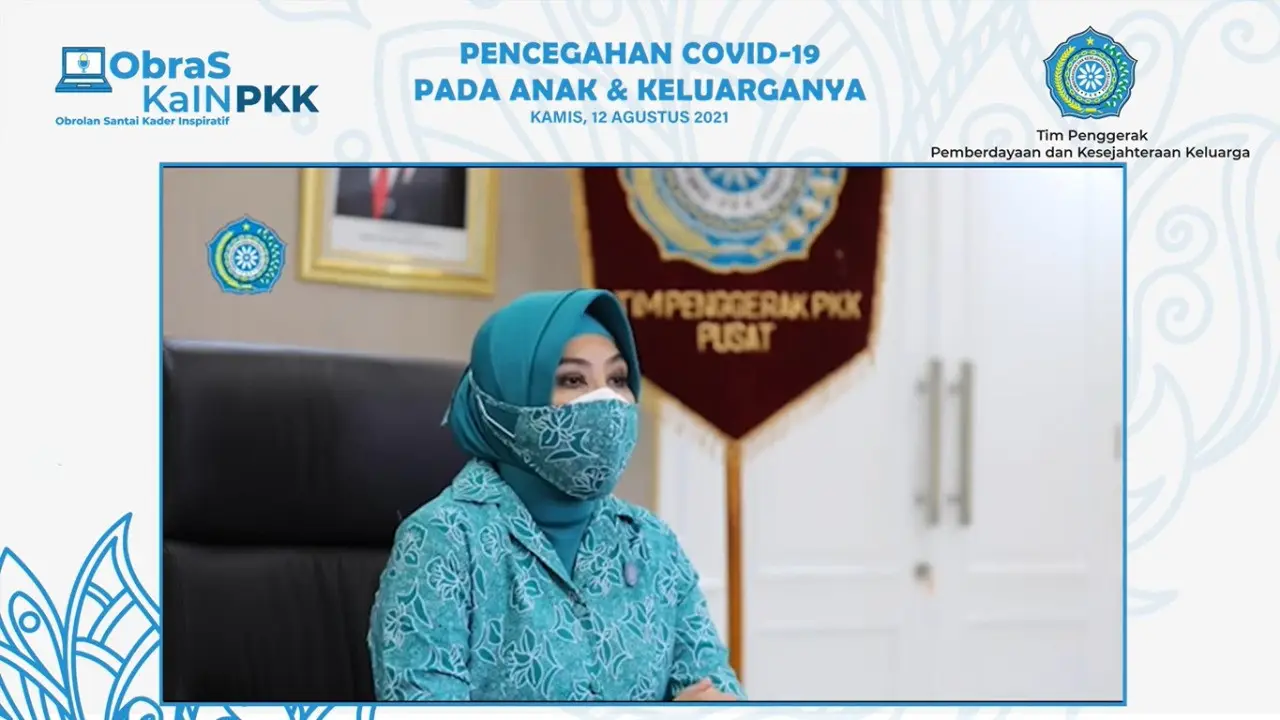 Edisi Perdana, Obras KaINPKK Bahas Pencegahan Covid-19 pada Anak dan Keluarga