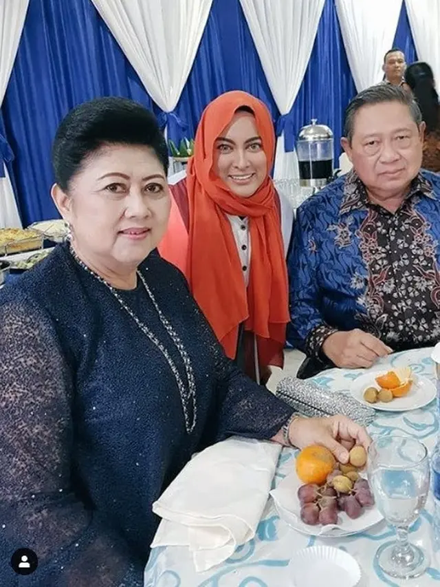 Jane Shalimar bersama SBY dan Ani Yudhoyono