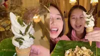 Viral Es Krim yang Terbuat Dari Nasi Padang, Bikin Geleng Kepala. (Sumber: TikTok/siscakohl)