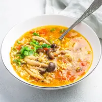 ilustrasi sup telur jamur/Ingrid Balabanova/Shutterstock