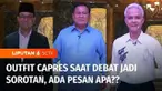Debat Perdana Capres berlangsung panas, ketiga capres tidak hanya saling unjuk kebolehan atas gagasannya masing-masing, namun juga mengkritisi para pesaingnya. Tapi tak cuma panasnya debat yang jadi sorotan, Penampilan dan gestur para Capres ini turu...