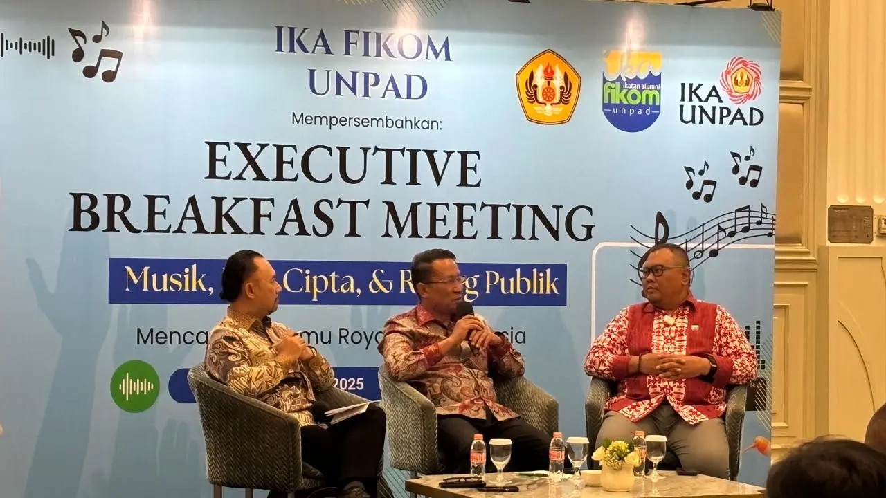 Executive Breakfast Meeting IKA Fikom Unpad, di Jakarta, Rabu (8/10/2025). (Foto: Liputan6.com/Tira Santia)