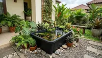 Tips Membuat Kolam Ikan Dangkal Tanpa Sudut Tajam Aman Buat Balita dan Tetap Indah