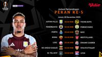 Liga Europa pekan kelima tayang eksklusif di Vidio. (dok. vidio.com)