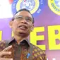 Rektor Universitas Airlangga (UNAIR) Prof Dr Mohammad Nasih dalam forum diskusi kebangsaan di Jakarta. (Foto: Liputan6.com/Ady Anugrahadi).