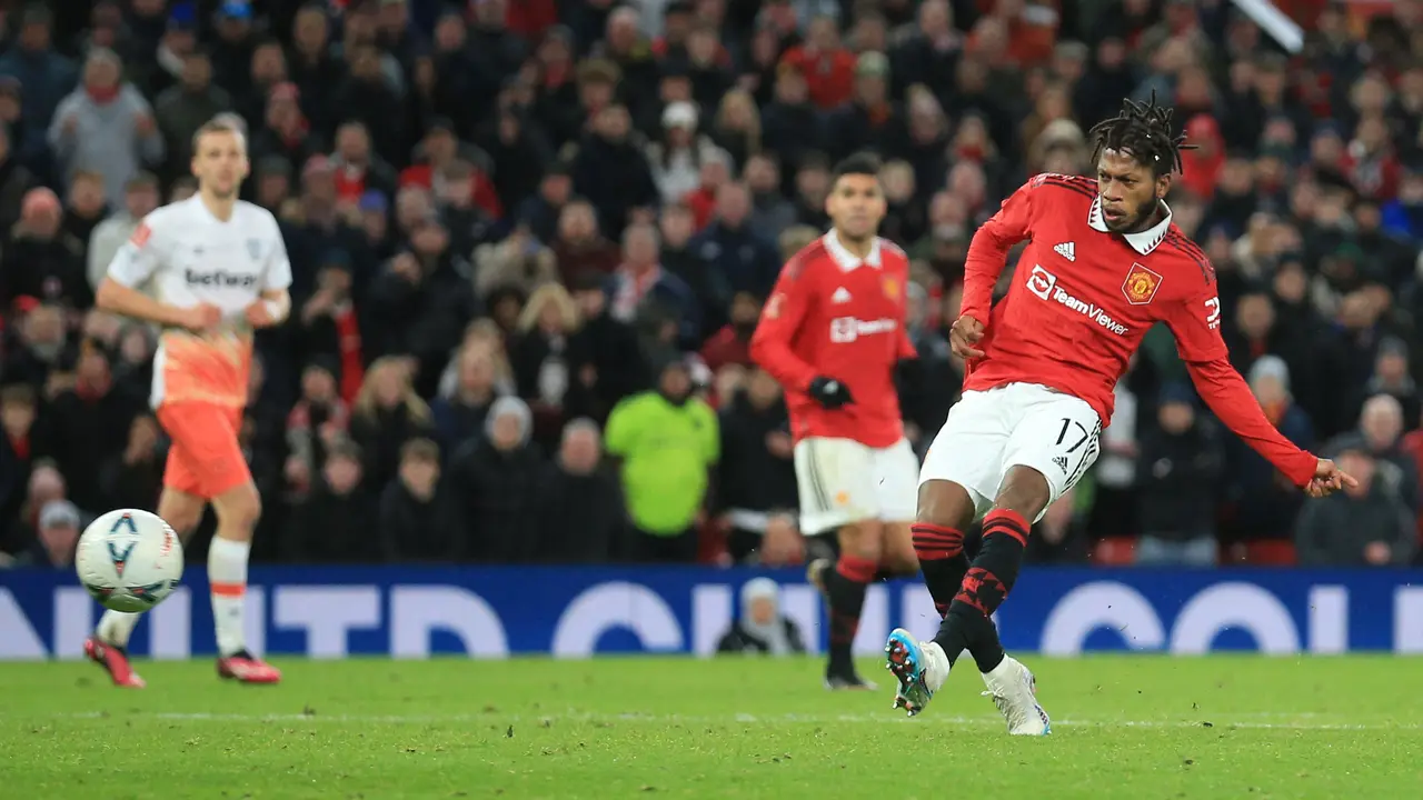 Fred - Manchester United - MU - Piala FA