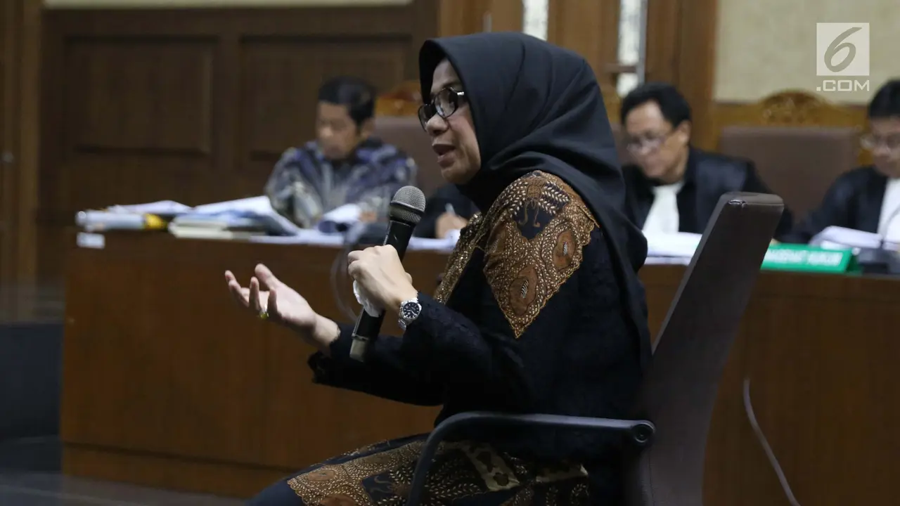 Eni Maulani Saragih Bersaksi di Sidang Idrus Marham