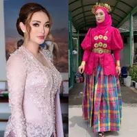Lihat di sini beberapa potret transformasi gaya santun Zaskia Gotik berhijab setelah pulang umroh.