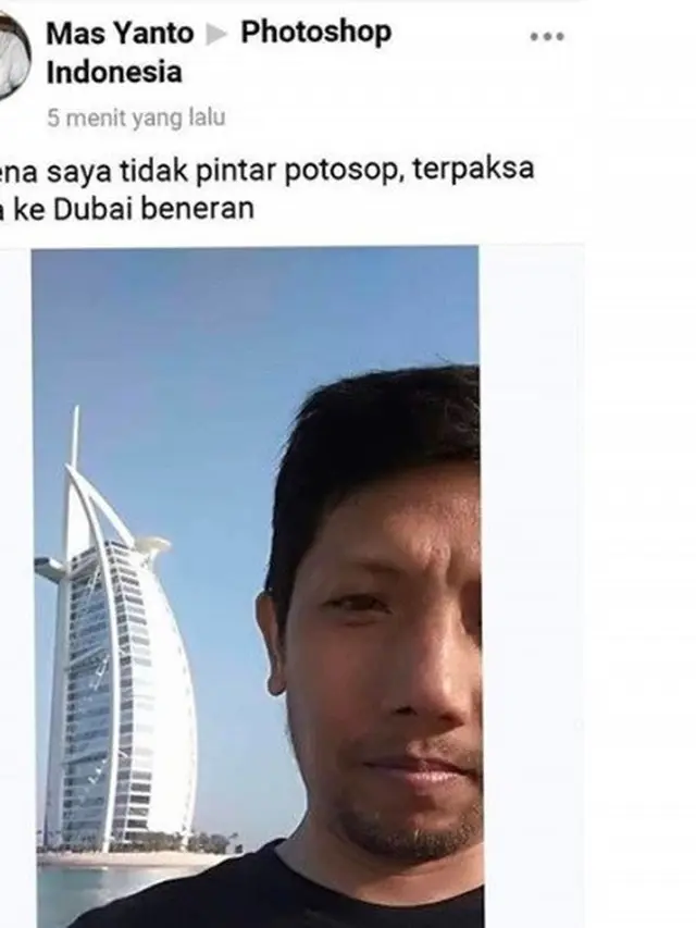 status orang pamer di sosmed