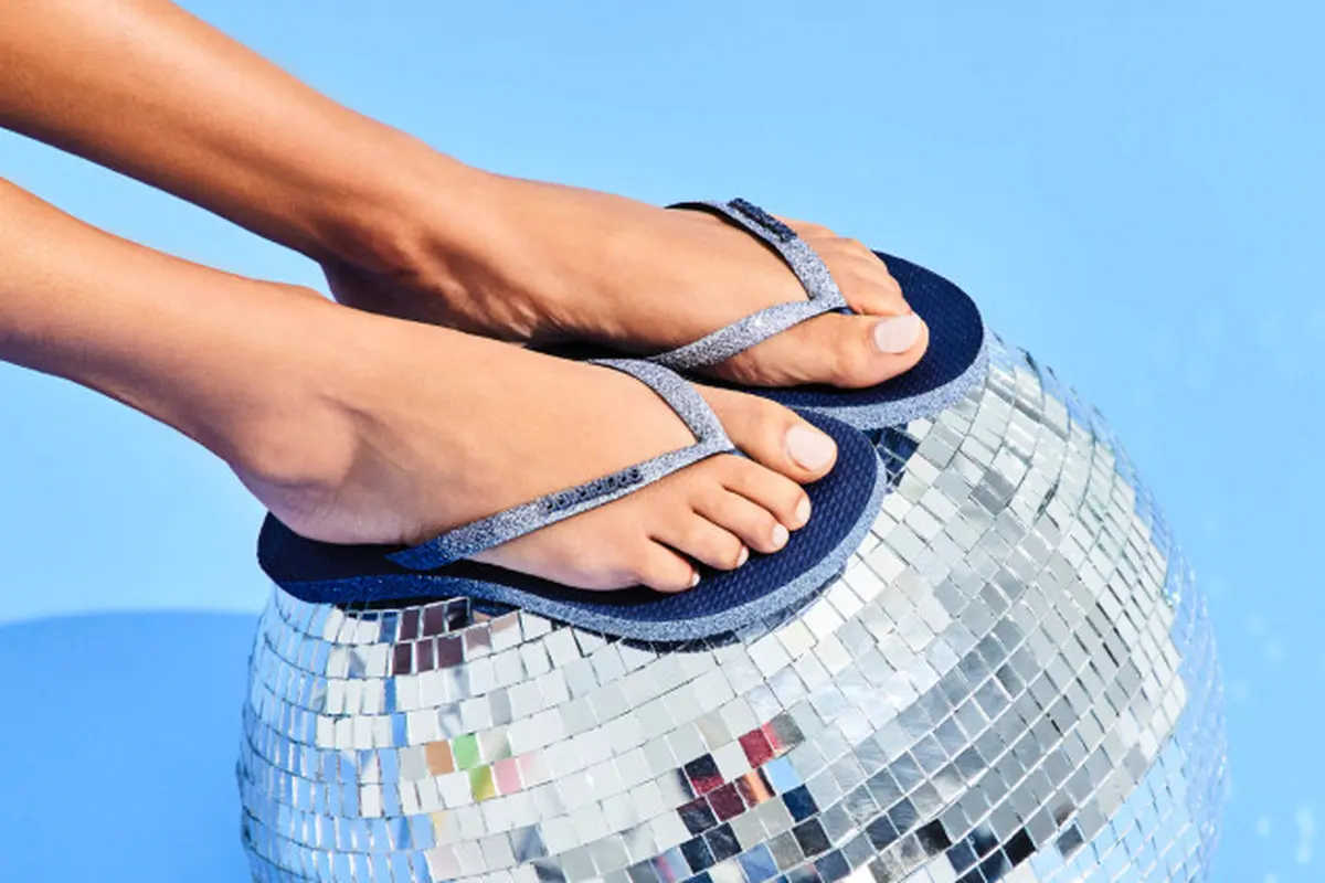 Sandal Havaianas Slim Sparkle II dan Havaianas Slim Glitter II