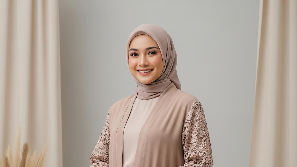 9 Cardigan Panjang Wanita Muslimah Model Terbaru, Pilihan Gaya Terkini