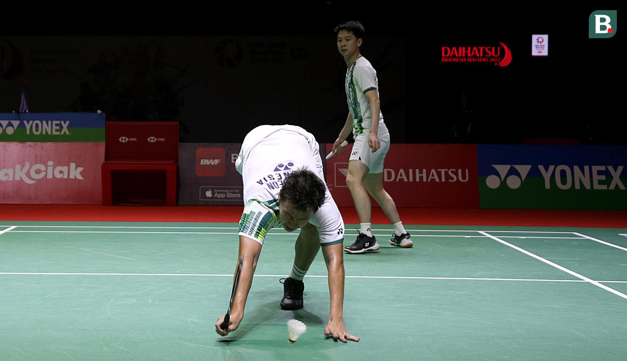 Dalam ajang Piala Thomas lalu pun Kevin sanjaya tidak dipasangkan dengan Marcus yang masih dalam proses penyembuhan usai menjalani operasi. (Bola.com/Ikhwan Yanuar)