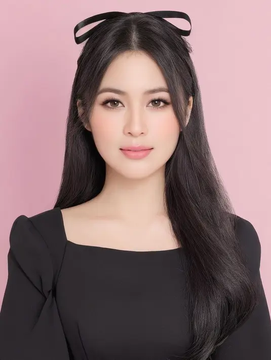 Berkat AI, wajah Sandra terlihat berbeda dan mirip aktris drama Korea. [Instagram @sandradewi88]