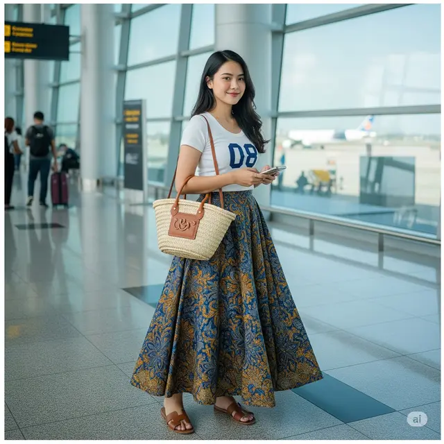6 Outfit Bandara Super Kece dan Nyaman, Tampil Modis Tanpa Ribet