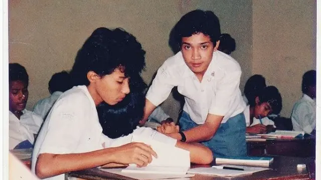 Aria Baron Suprayogi saat SMA. (Foto: Instagram @ariabaron)