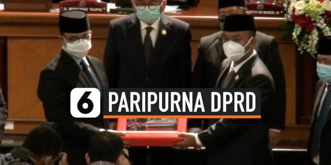 VIDEO: Paripurna DPRD DKI Bahas RAPBD