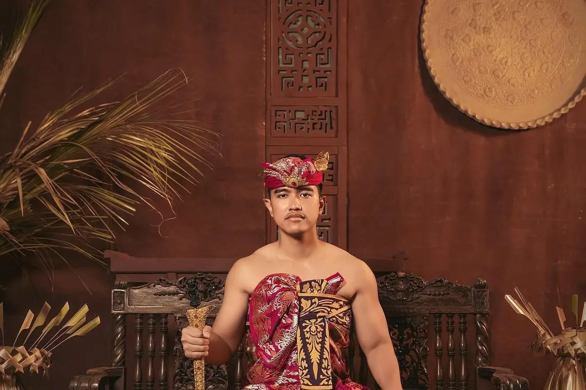 Kaesang Pangarep. (Foto: Rio Motret dari Instagram @erinagudono)