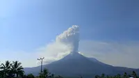 Gunung Lewotobi Laki-Laki Meletus Lagi Senin Pagi 14 April 2025, Kolom Abu Capai 1.500 Meter