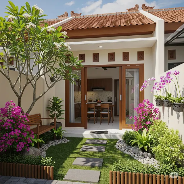 Model Rumah 5 x 10 Meter Sederhana Tapi Tampak Luas Dalamnya