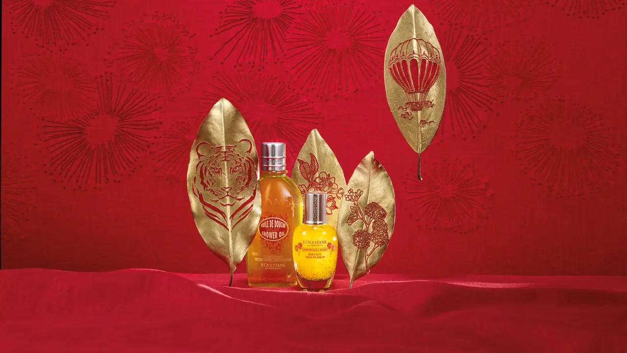 Kolaborasi L'Occitane dan Hillary Waters dalam L'Occitane Chinese New Year Limited Edition 2022