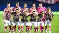 Penyerang Persija Jakarta, Marko Simic, memprediksi Timnas Kroasia berpeluang lolos ke semifinal Piala Dunia 2018. (AFP/Stringer)
