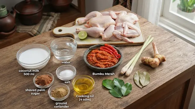 Resep Ayam Masak Cincane Khas Samarinda dengan Bumbu Merah