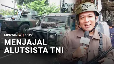 Tidak perlu jauh ke luar kota, di Bekasi kini digelar pameran interaktif Alutsista. Enggar Bagus lagi ada di sana.