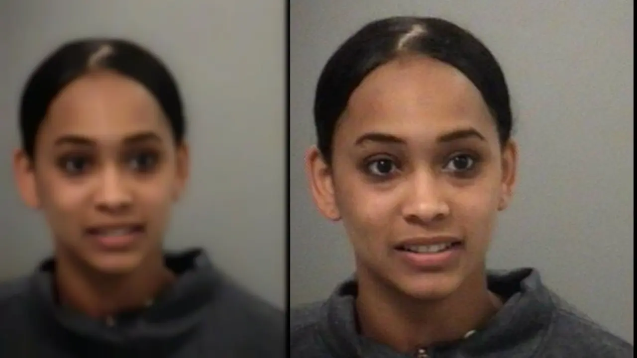 Kia Hampton, Miss Kentucky 2011 yang terancam bui 3 tahun karena menyelundupkan ganja ke penjara. (Allen County Sherrif's Office)