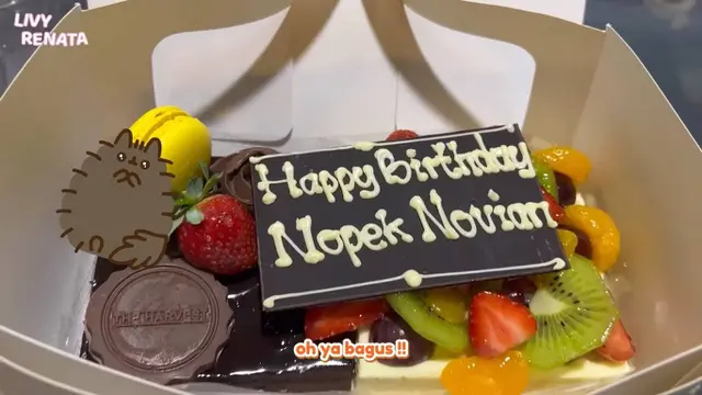 Ulang Tahun, Ini 7 Momen Livy Renata Beri Kejutan untuk Nopek Novian