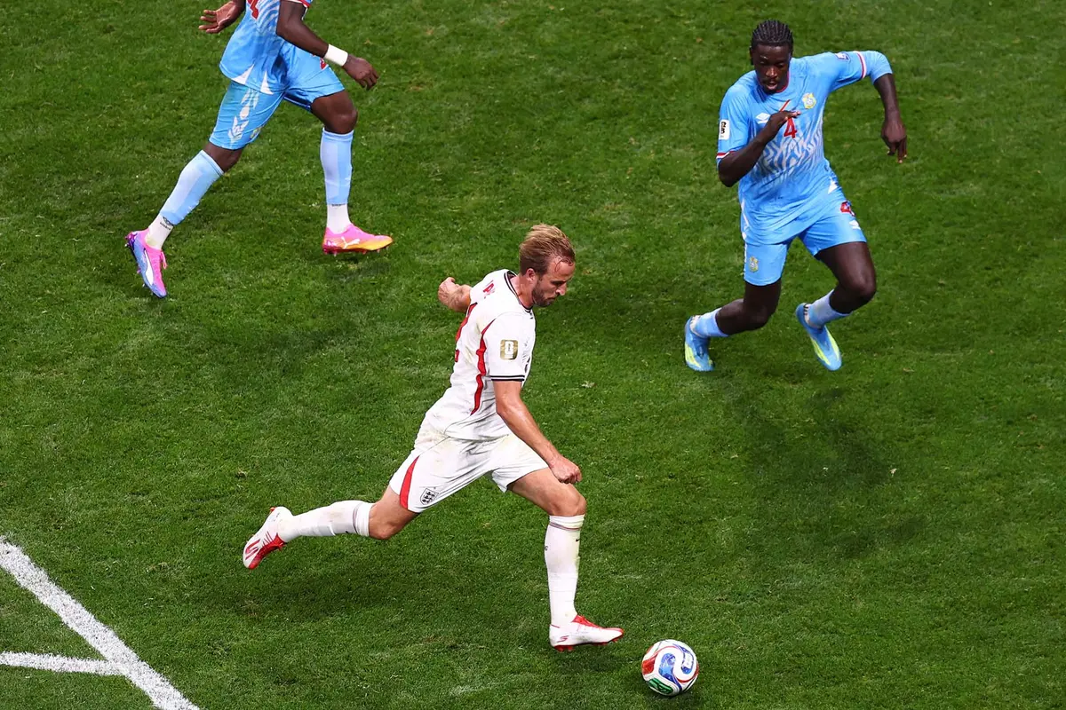 Inggris Bangkit Lewat Dua Gol Harry Kane