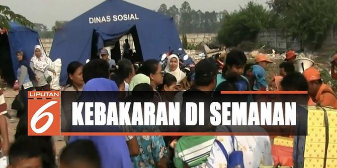 Kebakaran Kampung Bulak, 343 Orang Tinggal di Tenda Pengungsian