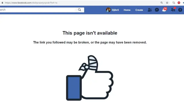 Facebook Didit Hediprasetyo
