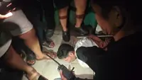 Masuk Jalan Buntu saat Kabur, Maling Motor di Bandar Lampung Tak Berkutik Dihajar Massa