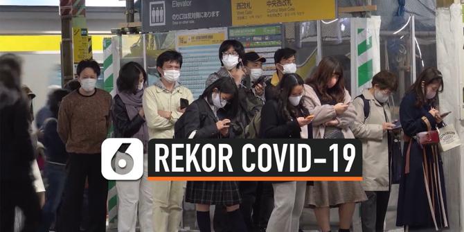 VIDEO: Rekor Baru Penambahan Harian Kasus Covid-19 di Tokyo