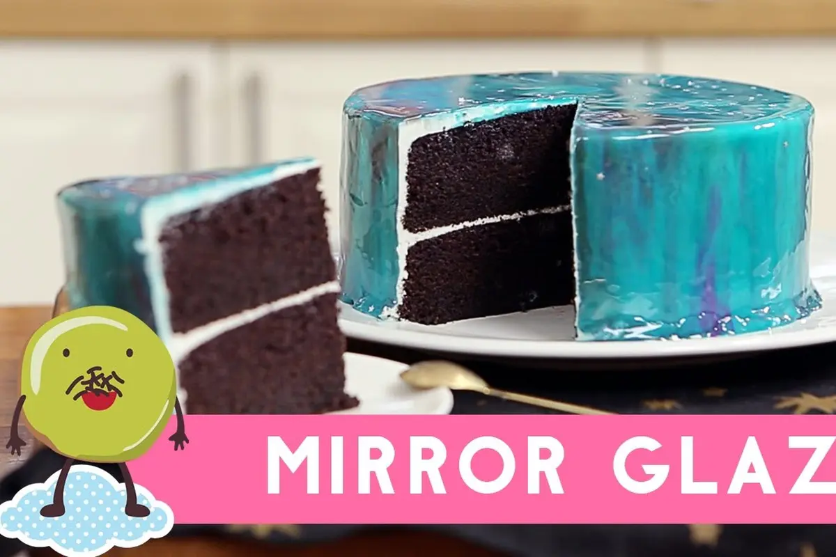 Mirror Glaze, Cake Ketan Hitam Istimewa Bergaya Modern