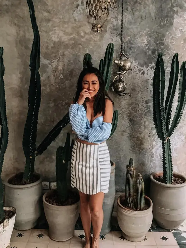 Inspirasi Outift Summer Look Serba Putih dari Ratu Felisha, credit: @allaboutfelisha