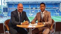 Bocah Indonesia keturunan Batak, Joseph Simatupang Ferguson, mendapatkan kontrak untuk bermain di Blackburn Rovers U-18. (Instagram/@josephsimatupangferguson)