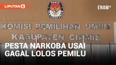 Gagal Lolos Pemilu, Dua Caleg di Ciamis Pesta Narkoba