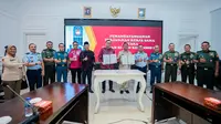 Ribuan Kadet Universitas Pertahanan Resmi Jadi Kakak Asuh bagi Siswa Sekolah Rakyat