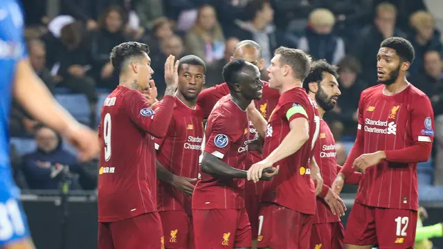 Liverpool Berpesta Gol di Kandang KRC Genk