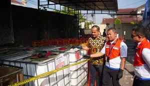 Gudang Solar Subsidi di Cilacap Digerebek, 10 Ribu Liter Disita