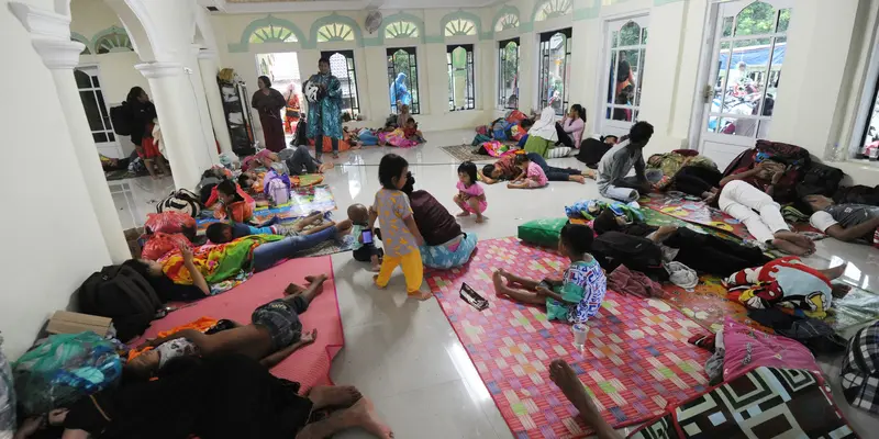 Masjid di Tenjolahan Jadi Tempat Pengungsian Tsunami