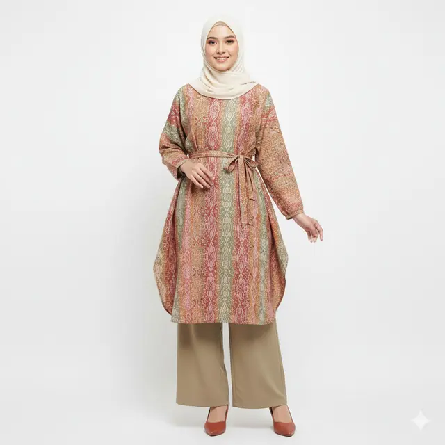 Rekomendasi Baju Batik Syar'i untuk Kondangan Outdoor. Gemini