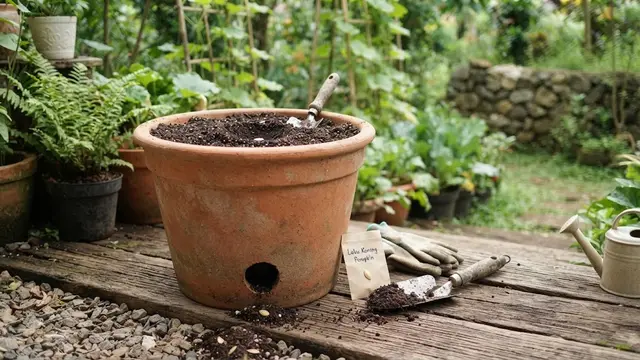 Cara Menanam Labu Kuning di Pot