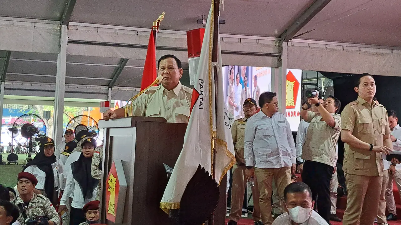 Ketua Umum (Ketum) Partai Gerindra, Prabowo Subianto