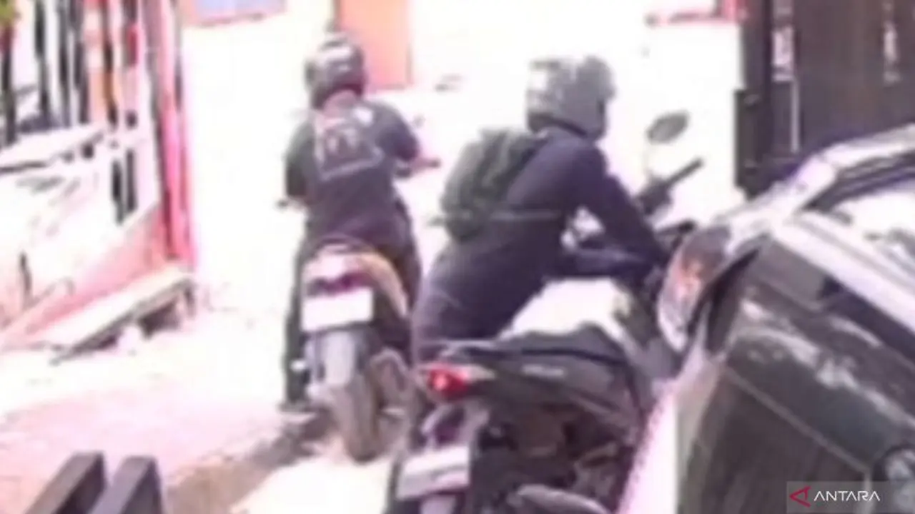 Maling Motor Todong Senpi ke Pemilik Rumah saat Tepergok