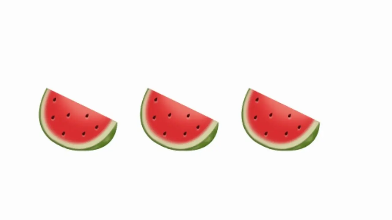 Emoji Semangka untuk Palestina