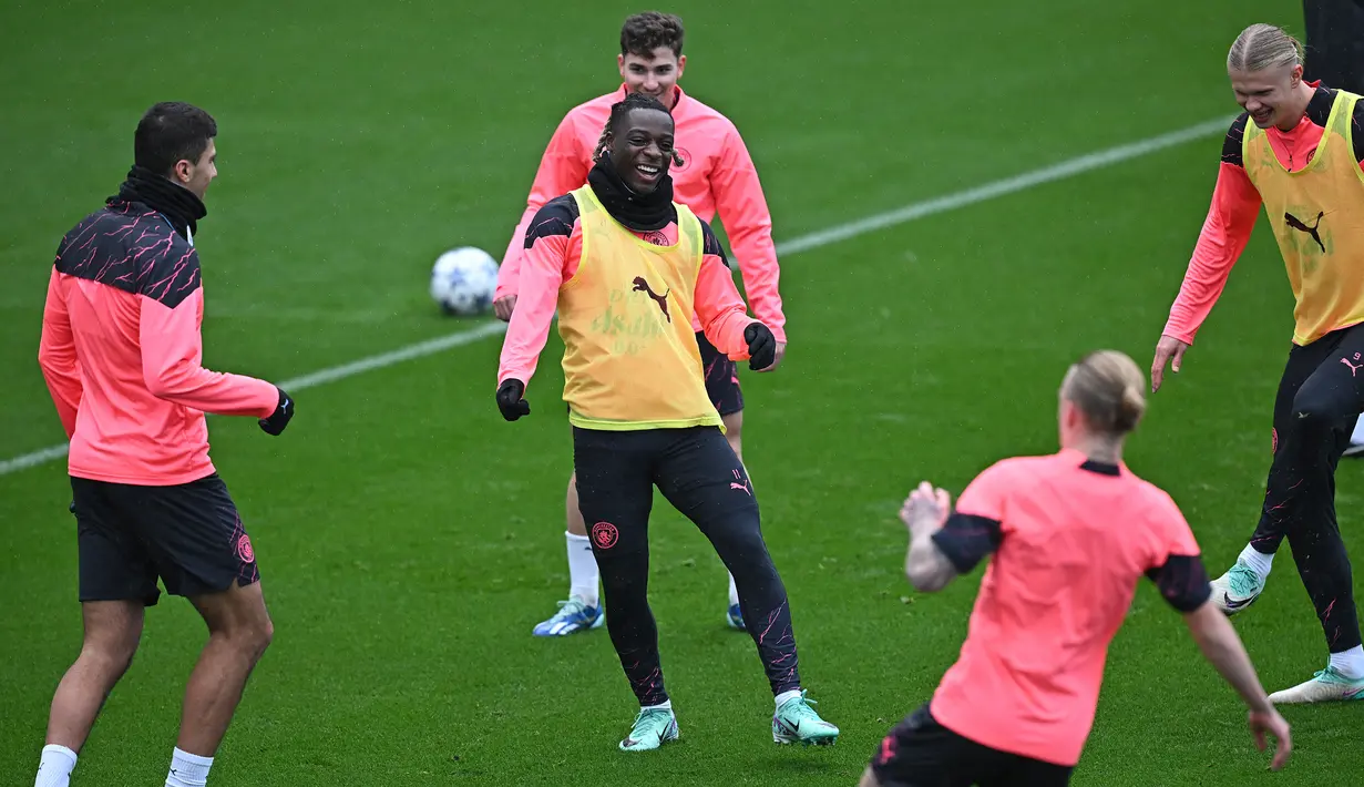 Artinya, tim asuhan Pep Guardiola itu sudah menyapu bersih semua laga sejauh ini dengan kemenangan. (Paul ELLIS / AFP)
